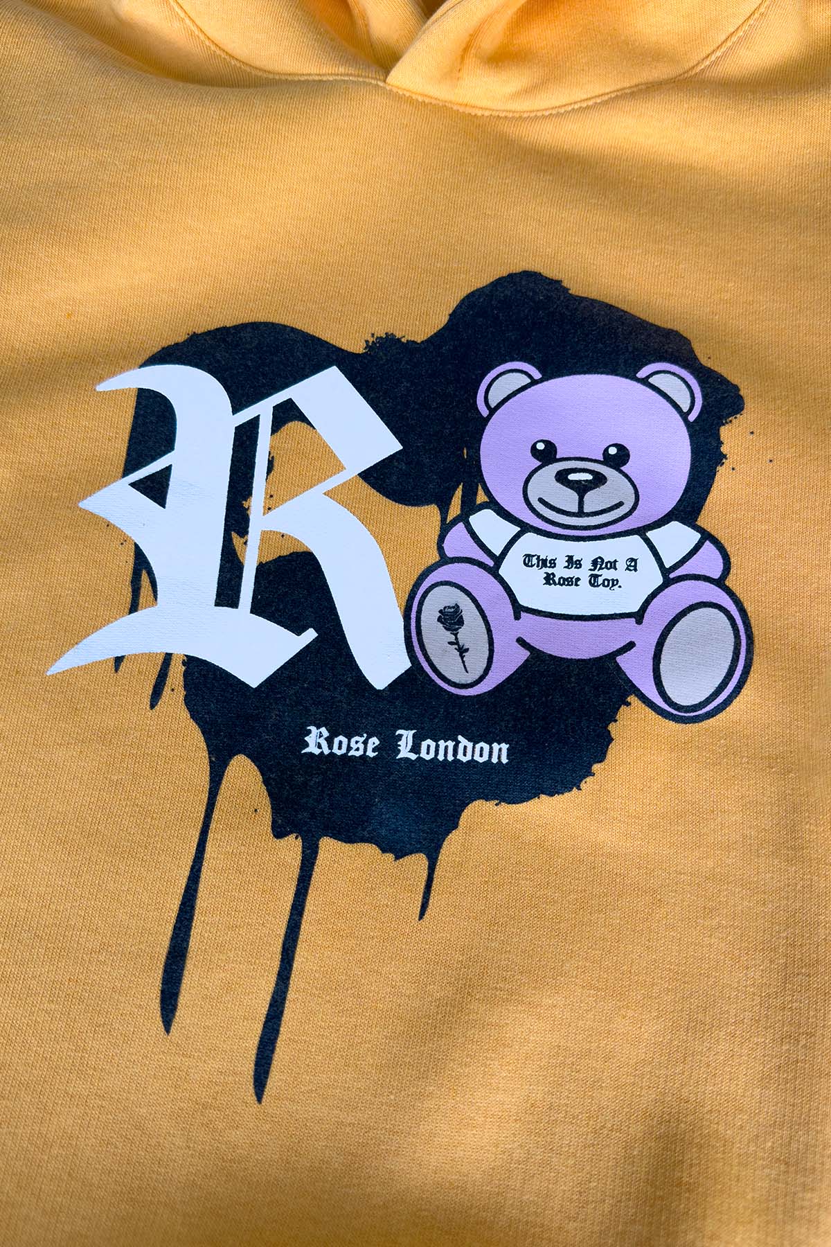 Rose London Kid Teddy Bear Spray Hoodie